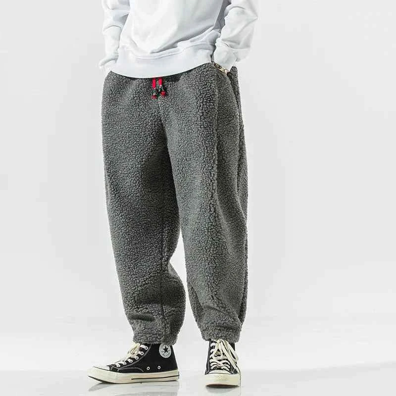 Pantalon douillet homme polaire douce