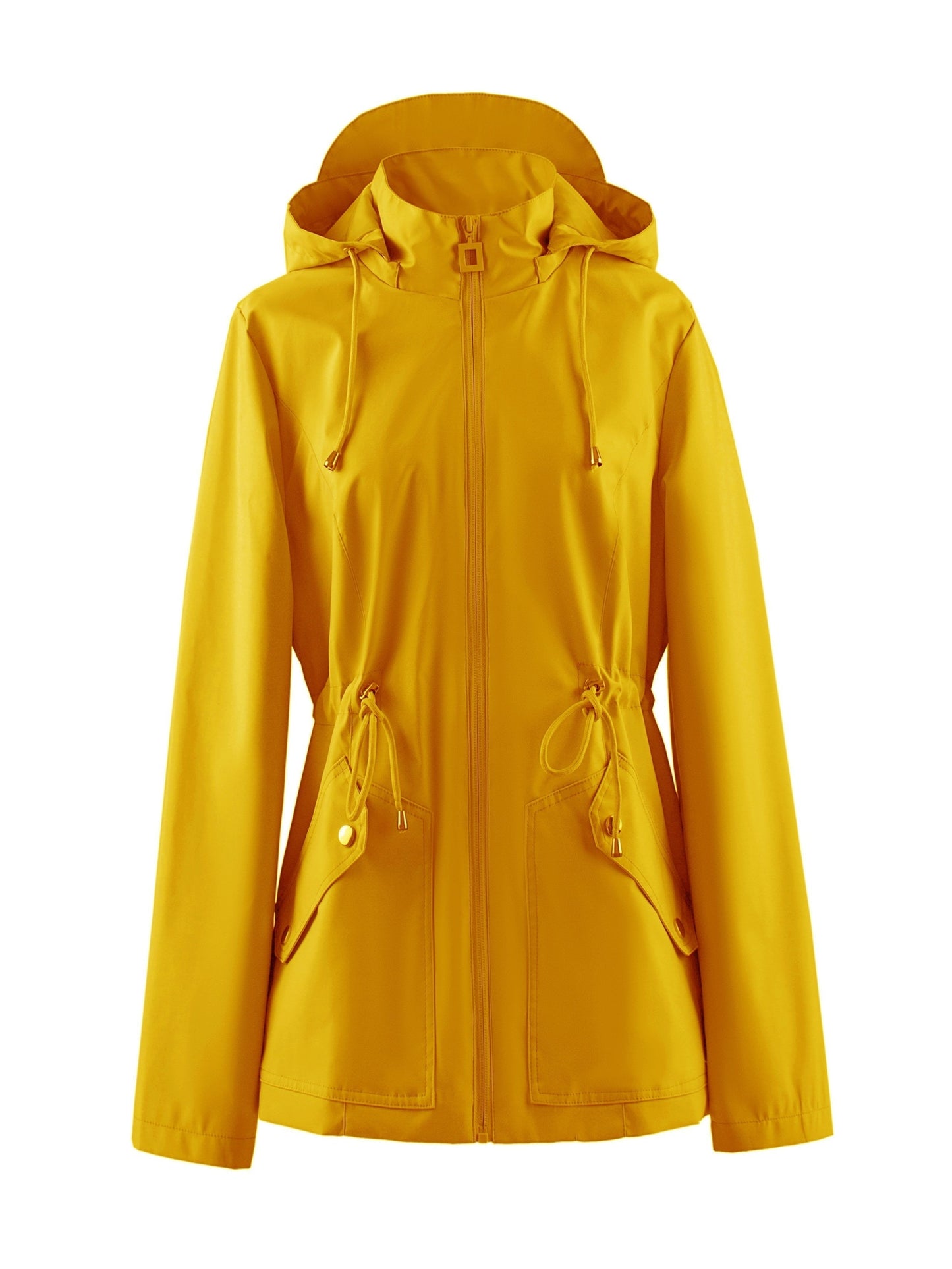 Manteau imperméable femme printemps automne capuche