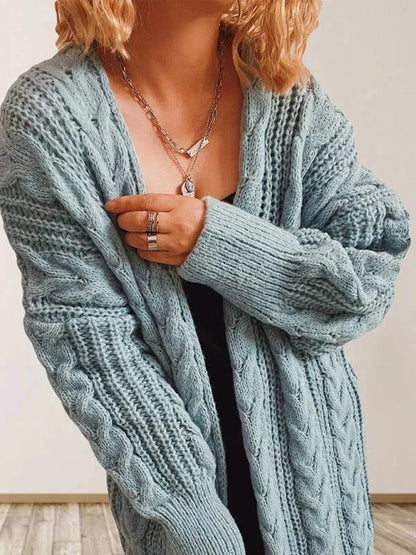 Gilet tricoté douillet pour femme