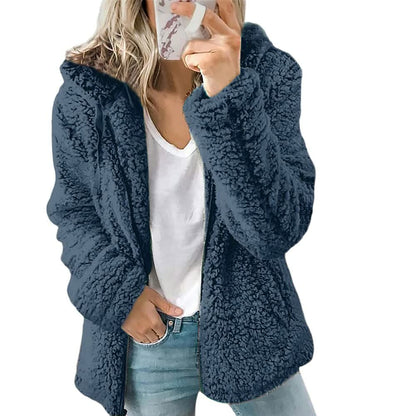 Manteau élégant pour femme Doux et chaud
