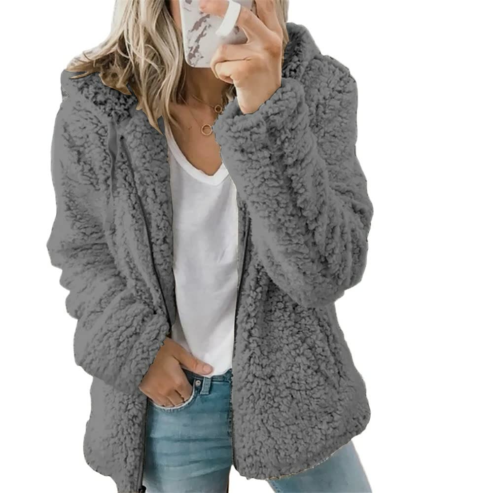 Manteau élégant pour femme Doux et chaud