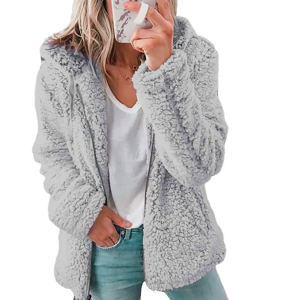 Manteau élégant pour femme Doux et chaud