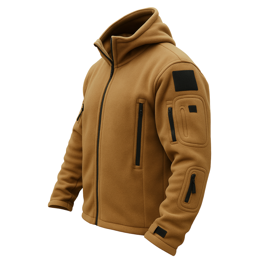 Veste polaire tactique à capuche Outdoor