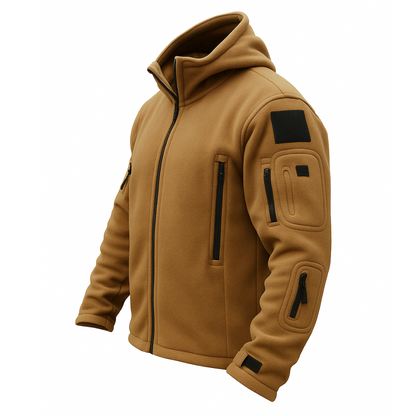 Veste polaire tactique à capuche Outdoor