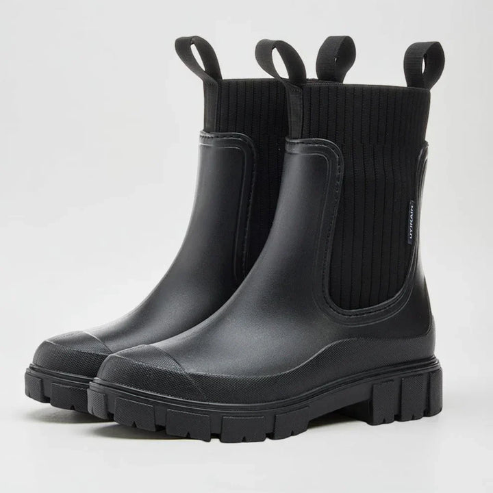 Bottes Chelsea imperméables élégantes pour femmes