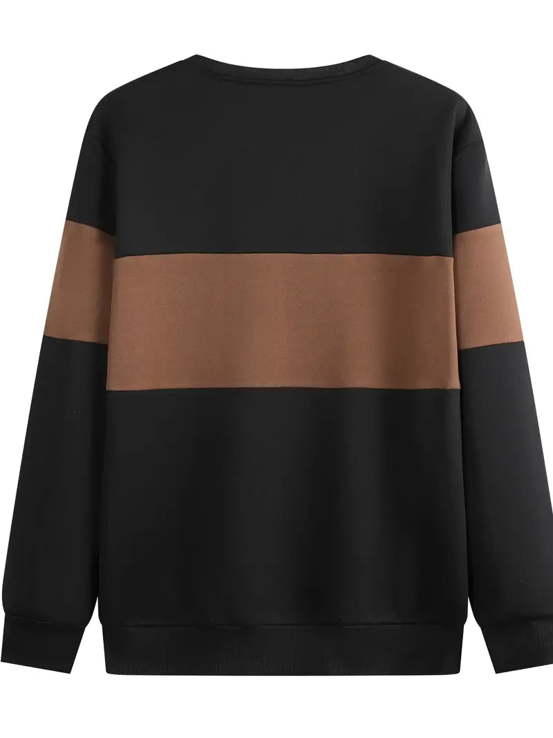 Farbiger Pullover Herren Trendy Style - IdealeKleiden