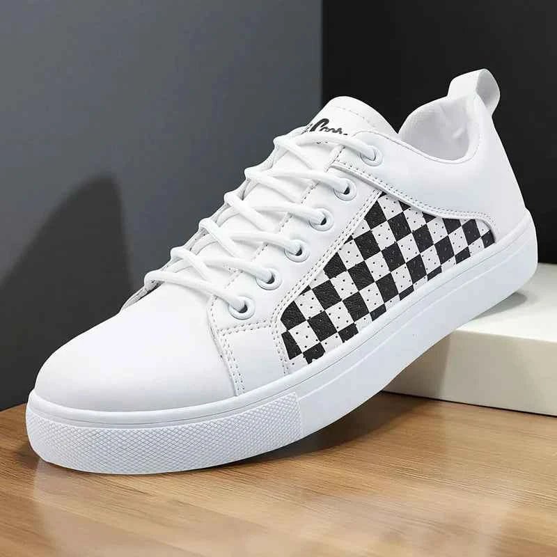 Chaussures de course colorées à lacets