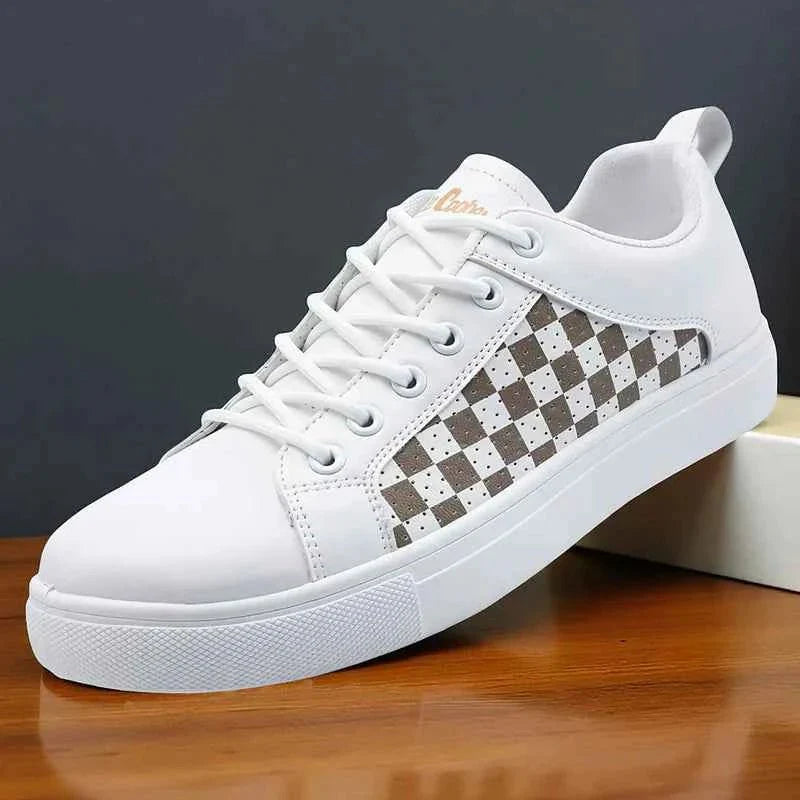 Chaussures de course colorées à lacets
