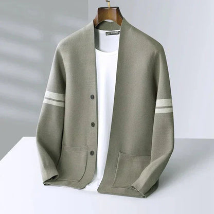 Cardigan en tricot moderne avec boutons