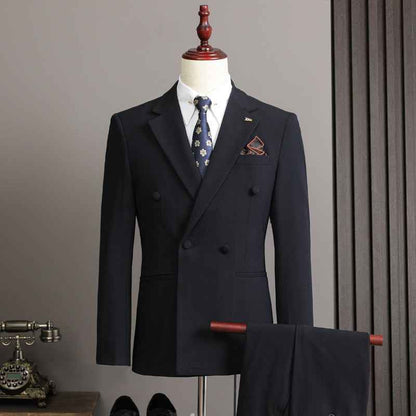Costume rayé homme coupe moderne