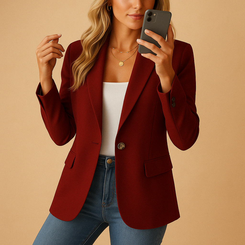 Blazer cintré élégant pour femmes