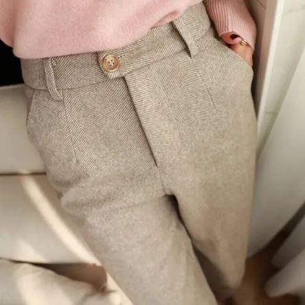 Robe d'hiver en laine chaude Femme