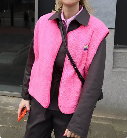 Gilet d'automne femme sans manches confortable