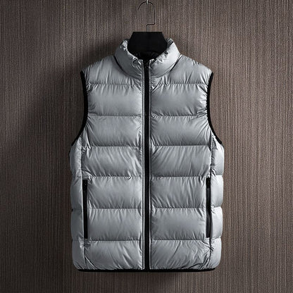 Gilet isolé veste chaude d'extérieur fermeture éclair
