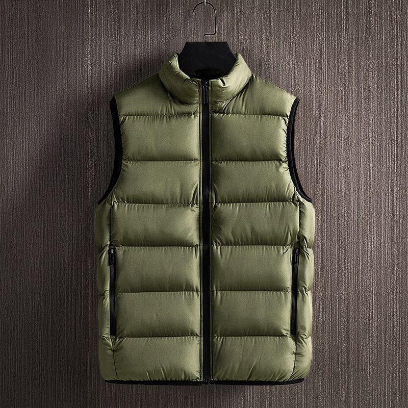 Gilet isolé veste chaude d'extérieur fermeture éclair