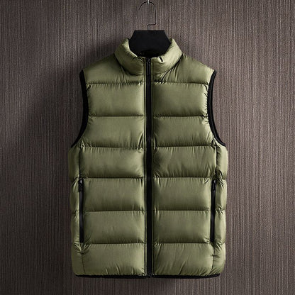 Gilet isolé veste chaude d'extérieur fermeture éclair