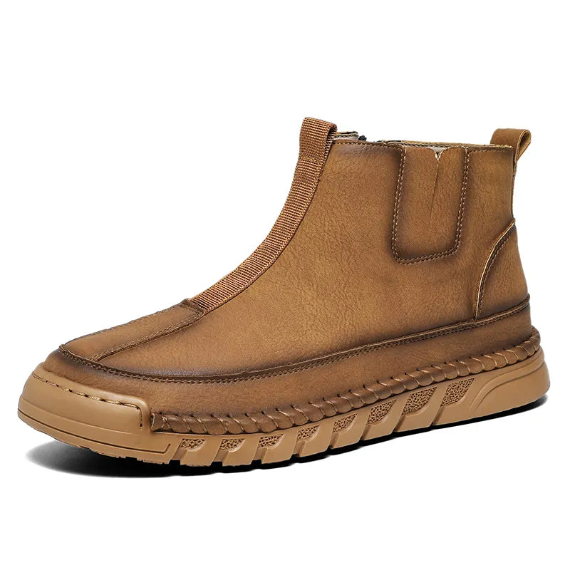 Bequeme Damen Stiefel Warm Rutschfest - IdealeKleiden