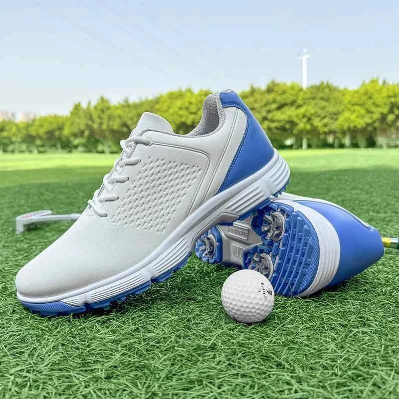 Chaussures de golf à crampons professionnelles pour hommes