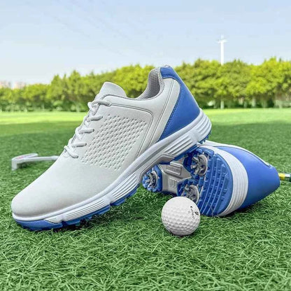 Chaussures de golf à crampons professionnelles pour hommes