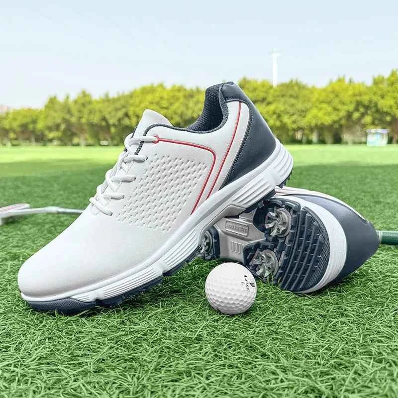 Chaussures de golf à crampons professionnelles pour hommes