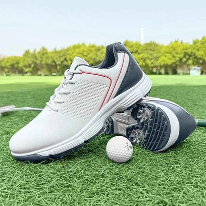 Chaussures de golf à crampons professionnelles pour hommes