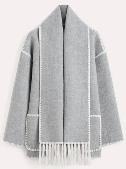 Veste d'hiver élégante pour femme, moderne