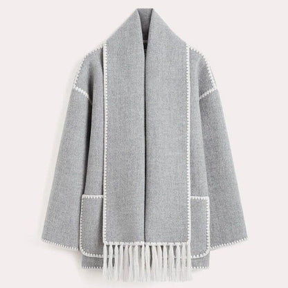 Veste d'hiver femme élégante et chaude
