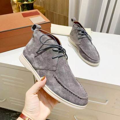 Bottines lacées stylées