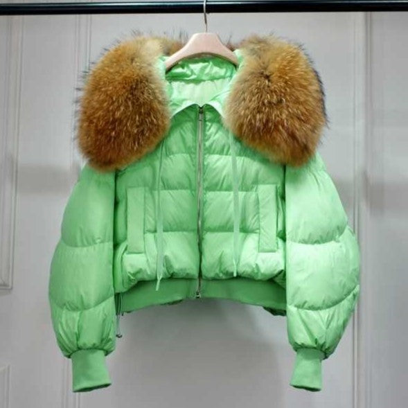 Veste matelassée chaude femme élégante