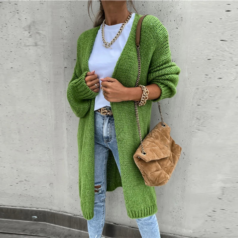 Cardigan femme Cachemire Chaud Automne