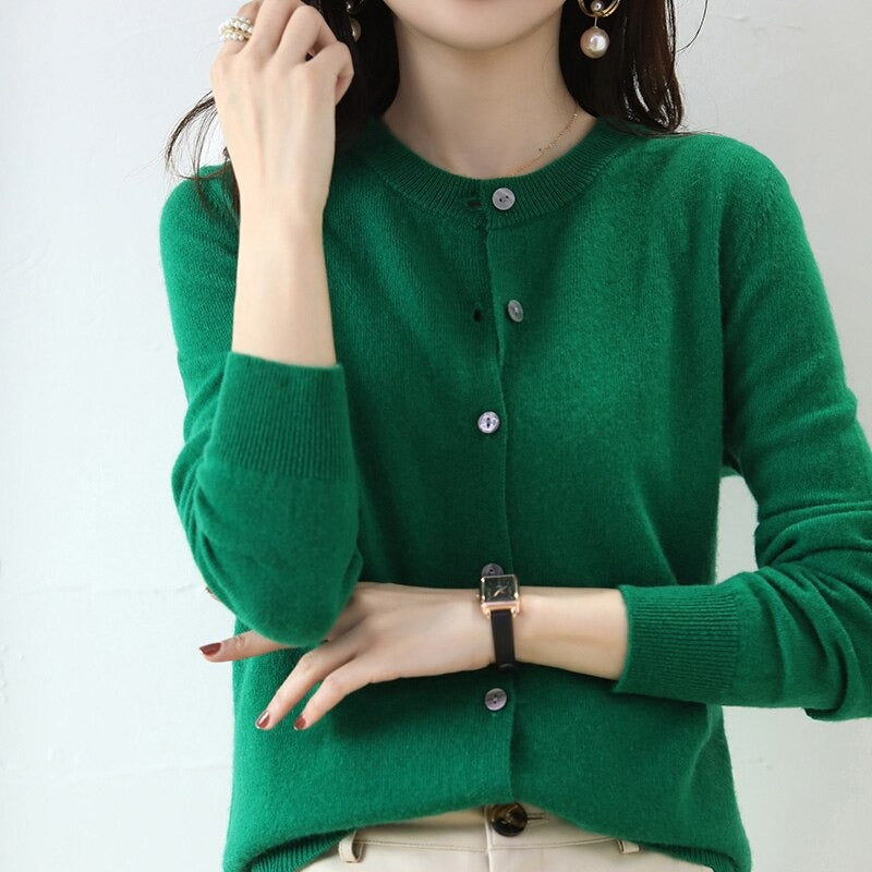 Cardigan Femme Moderne Élégant