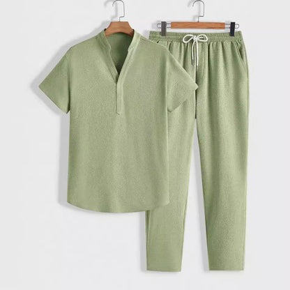 Ensemble de salon pour hommes - Polo confortable et pantalon