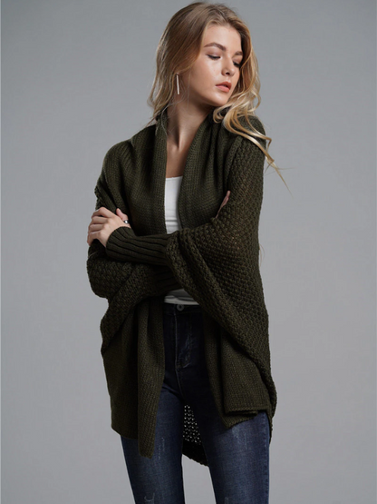 Gilet chic coupe chauve-souris pour femme