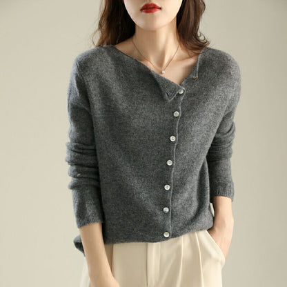 Gilet doux Confortable Boutons Oversize