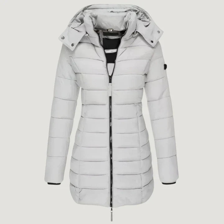 Manteau long femme chaud d'hiver