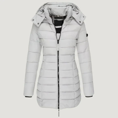 Manteau long femme chaud d'hiver