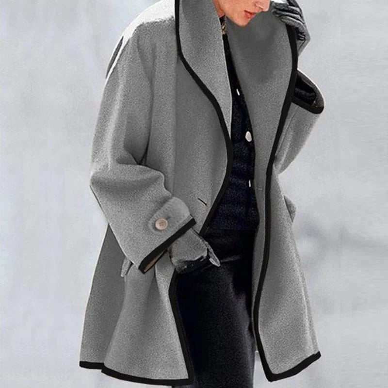 Trench-coat d'automne classique pour femme