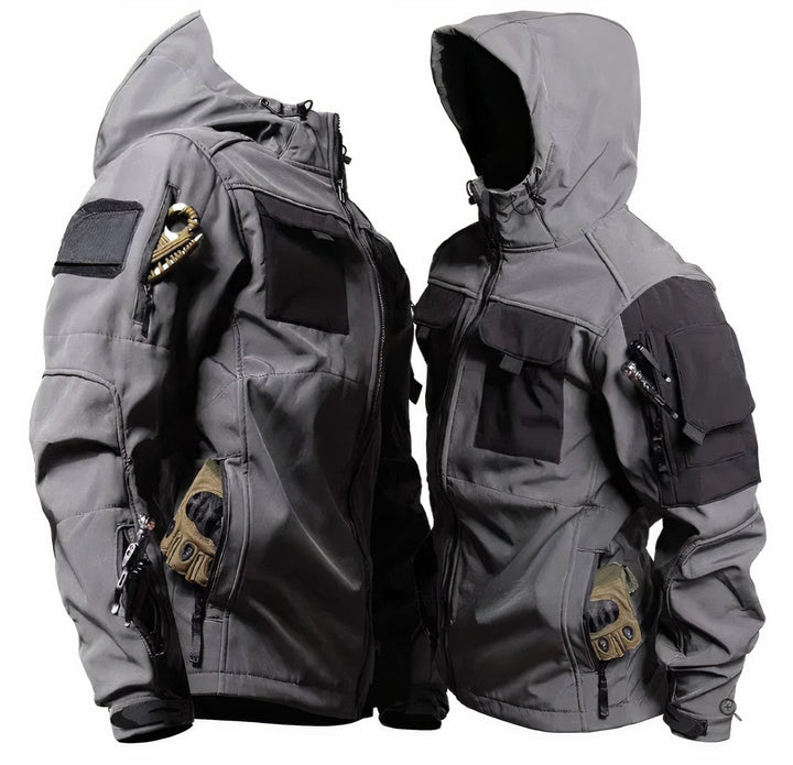 Veste militaire à capuche Pratique