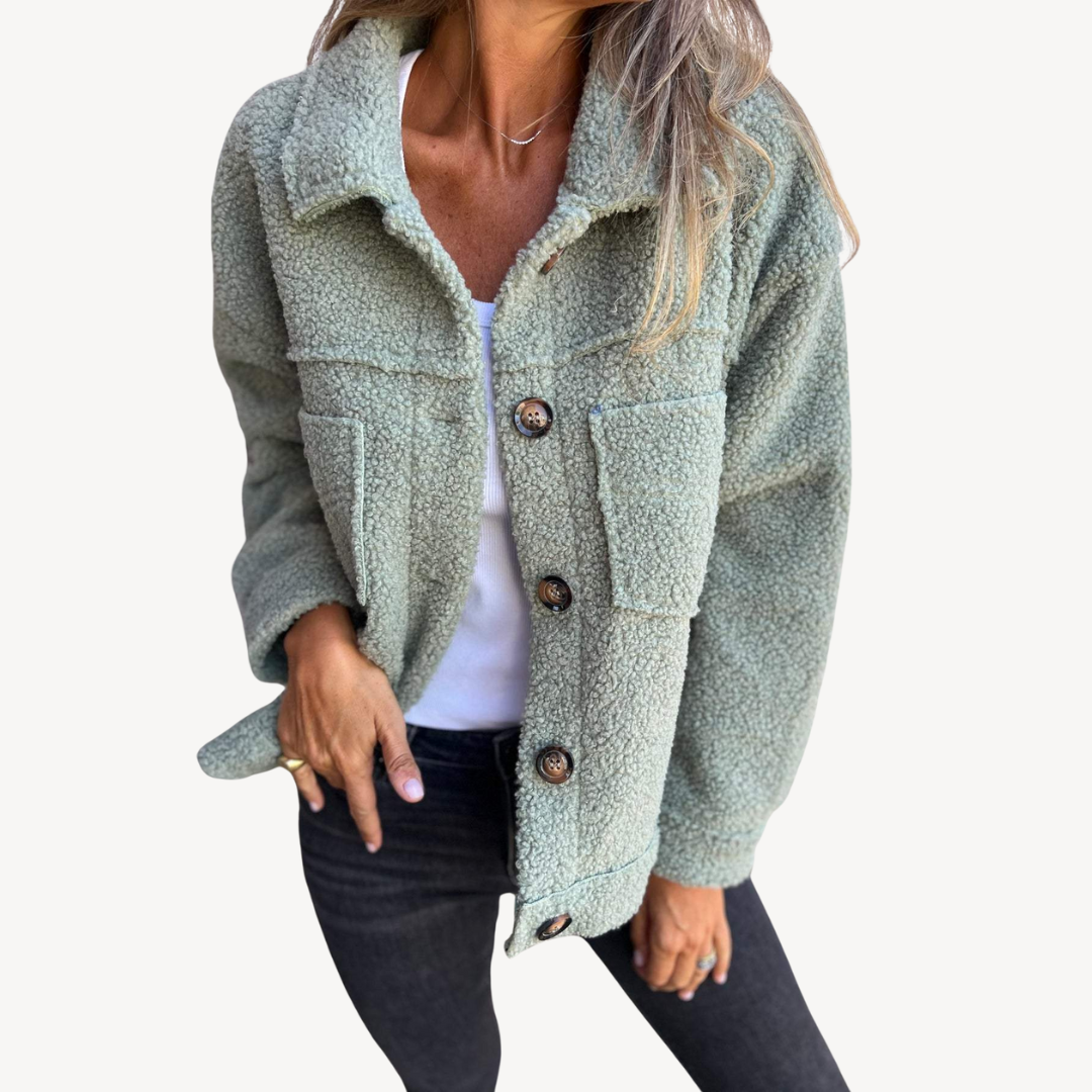 Veste polaire Teddy souple pour femmes