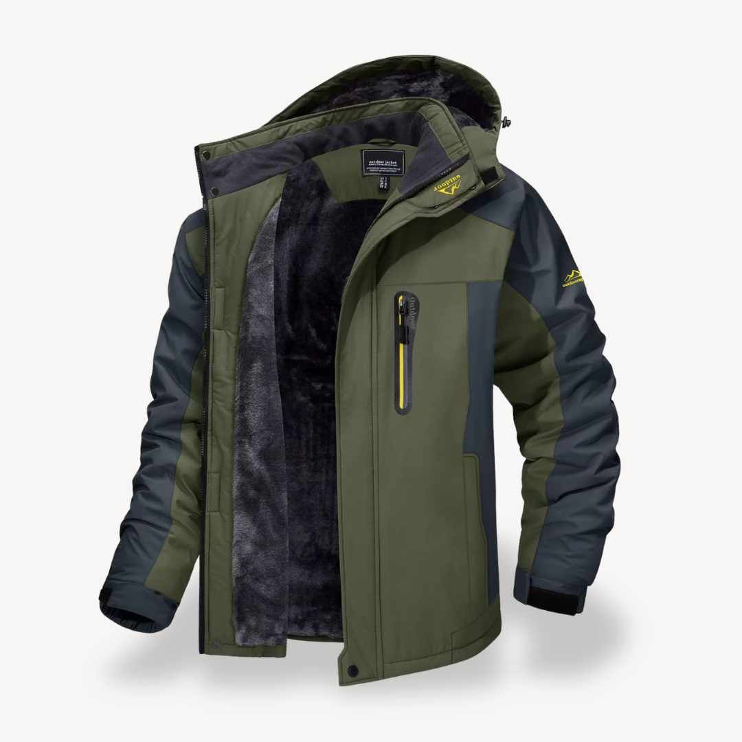 Polaire Homme Imperméable Randonnée Hiver