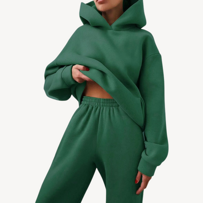 Ensemble jogging et sweat à capuche confortable pour femme