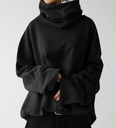Pull à capuche femme moderne