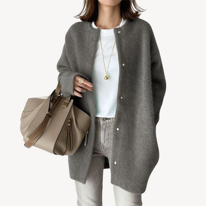 Cardigan Femme Boutonné Élégant