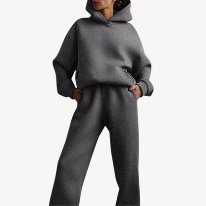 Ensemble jogging et sweat à capuche confortable pour femme
