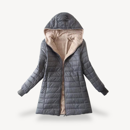 Veste d'hiver femme doublée Sherpa chaude