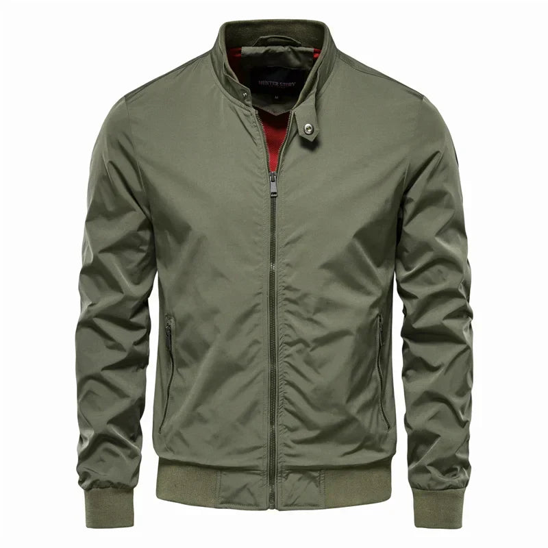 Veste d'été pour homme style bomber sportif et élégant