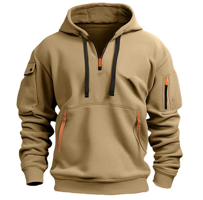 Pull à capuche élégant pour homme - Style moderne