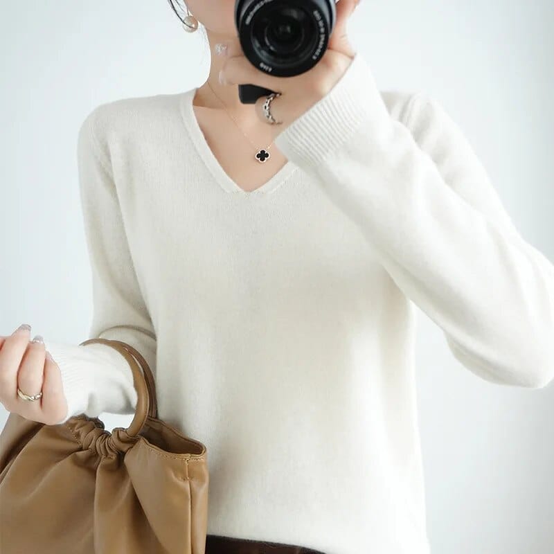 Pull-over d'hiver classique chaud intemporel