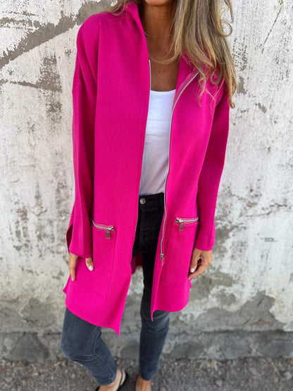 Veste femme moderne à capuche