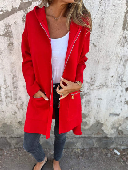 Veste femme moderne à capuche